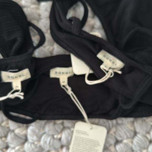 NWT‎ Donni. Black Bralette Muliti sizes - Picture 3 of 4
